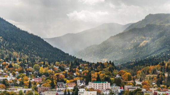 Nelson, BC in Fall