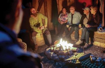 Interpreter at L'Anse aux Meadows