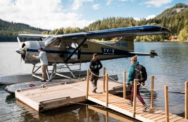 Flightseeing in the South Chilcotin Mountains with Tyax Adventures